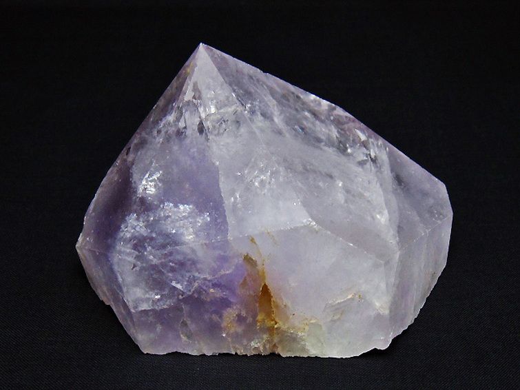 虹入りアメジスト六角柱[T720-1398] 1枚目