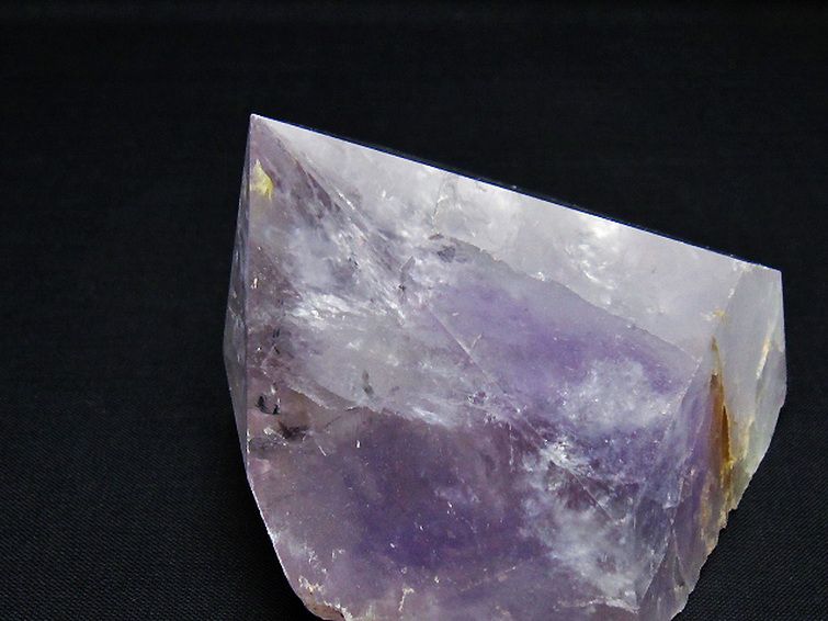 虹入りアメジスト六角柱[T720-1398] 3枚目