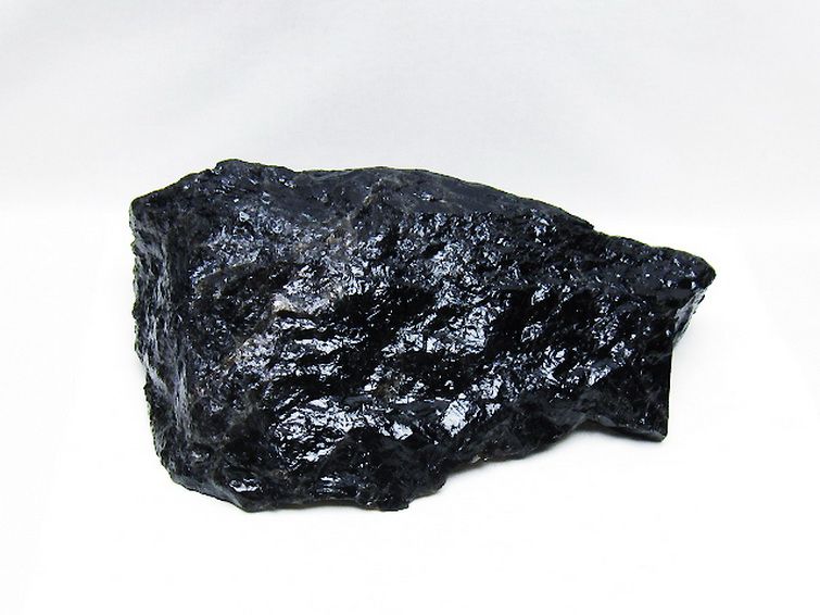 3.1Kgモリオン 純天然 黒水晶 原石[T724-2723] 1枚目