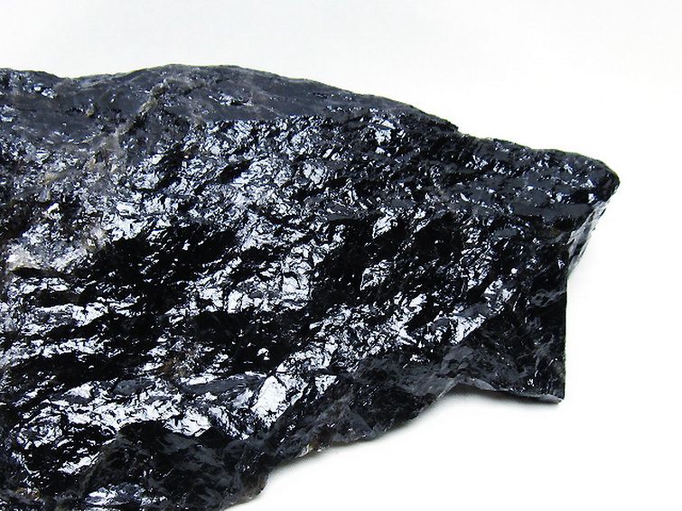 3.1Kgモリオン 純天然 黒水晶 原石[T724-2723] 3枚目