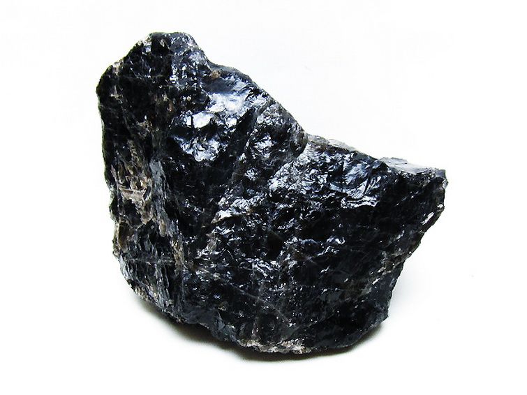 2.1Kgモリオン 純天然 黒水晶 原石 [t724-2909] 1枚目