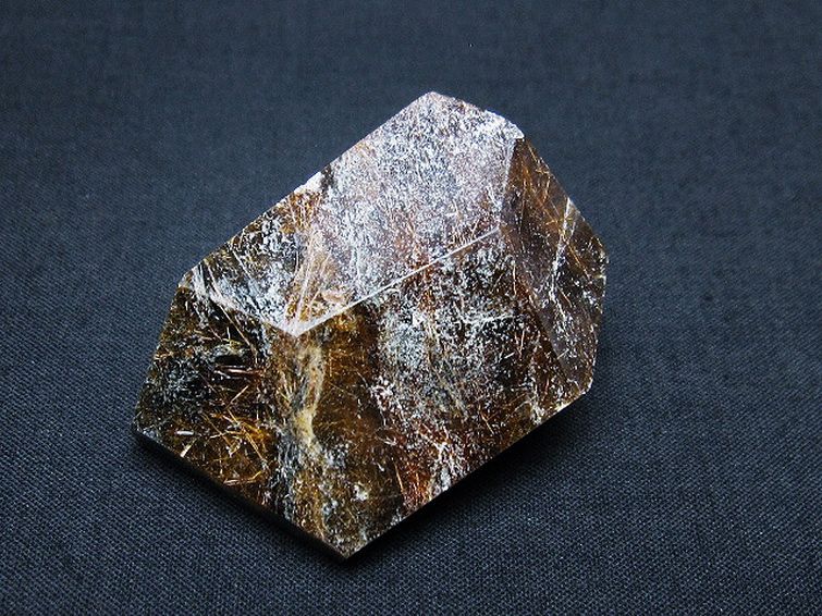 金針ルチル水晶原石[T725-2307] 1枚目