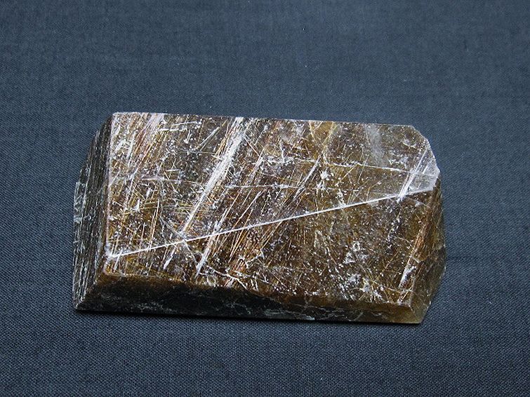 金針ルチル水晶原石[T725-2313] 2枚目