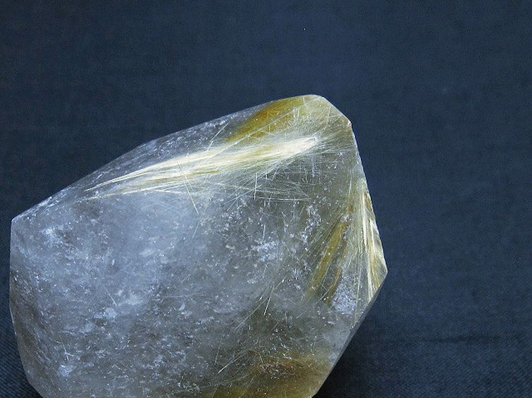 ゴールドタイチンルチル原石[T725-2343] 3枚目