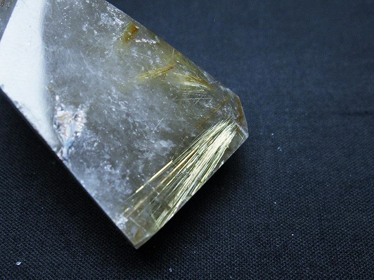 ゴールドタイチンルチル原石[T725-2348] 3枚目