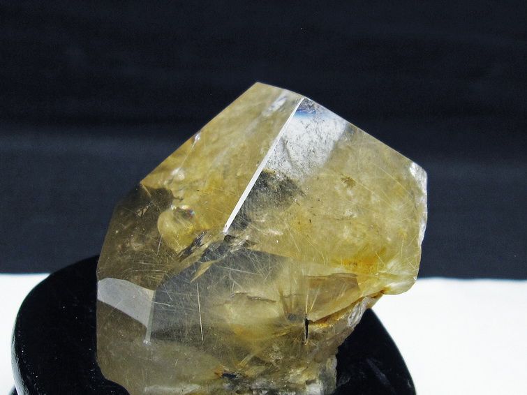 ゴールドタイチンルチル 原石[T725-2627] 2枚目