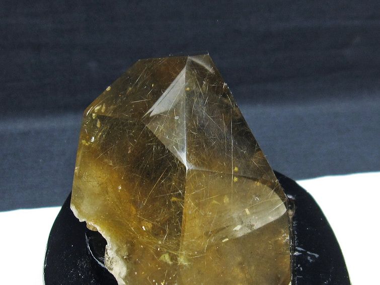 金針ルチル水晶 原石[T725-2630] 3枚目