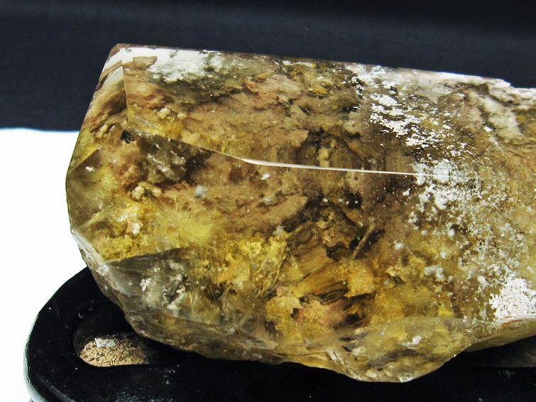 金針ルチル水晶 ガーデン入り 原石[T725-2631] 3枚目