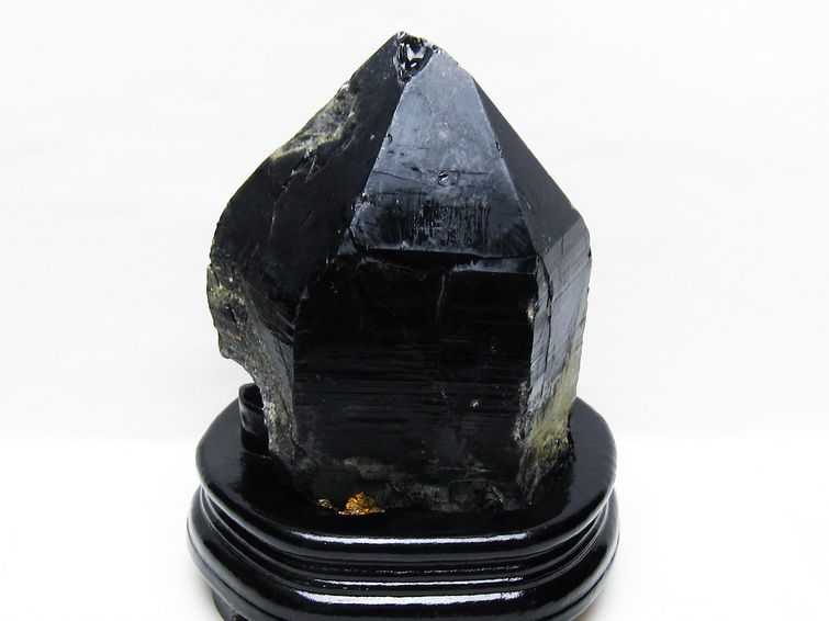 2.7Kg山東省産 モリオン 純天然 黒水晶 原石[T728-2373] 1枚目