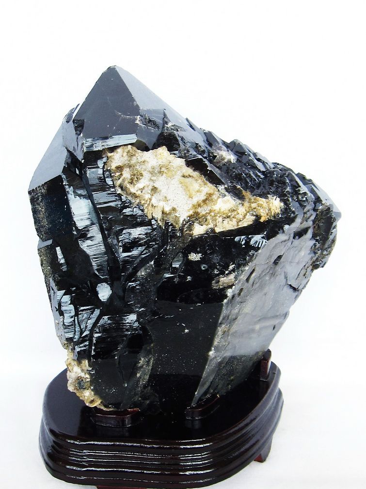 中国産 モリオン水晶 クラスター 黒水晶 10.3Kgパワーストーン 天然石 山東省産 モリオン 純天然 黒水晶