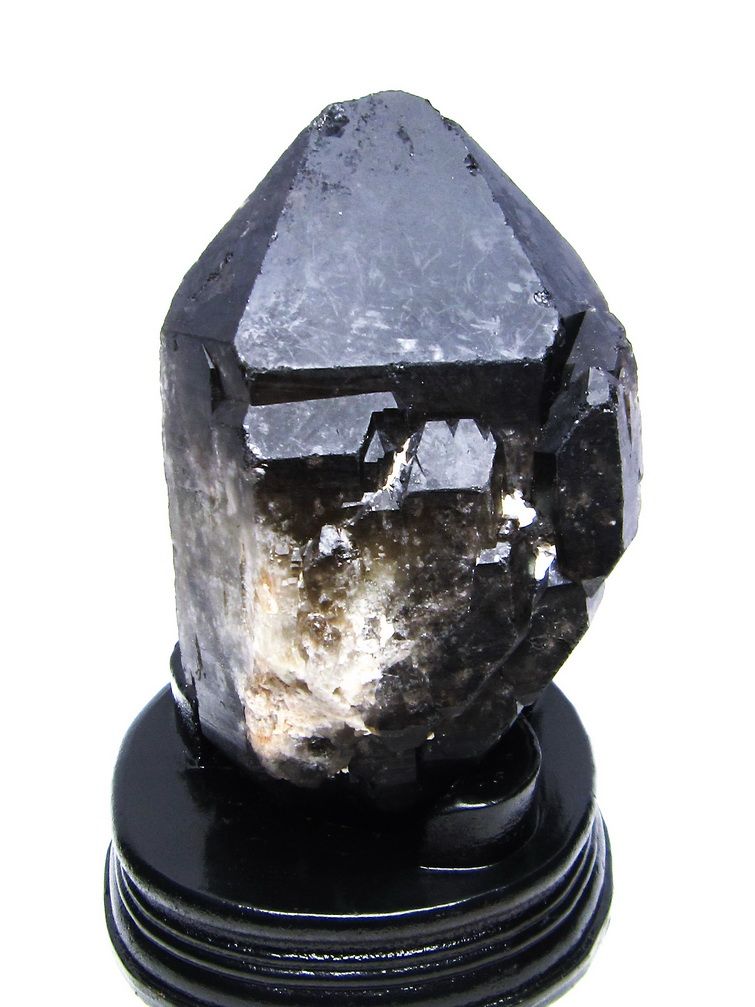 2Kgモリオン 純天然 黒水晶 原石[T735-3575] 1枚目