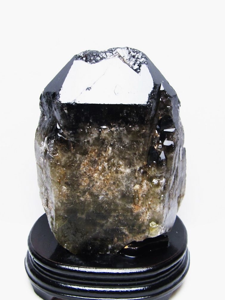 5.3Kgモリオン 純天然 黒水晶 カテドラルライブラリー水晶原石[T735-3741] 1枚目