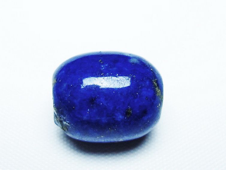 ラピスラズリ バレル型 ビーズ [t74-3730] 2枚目