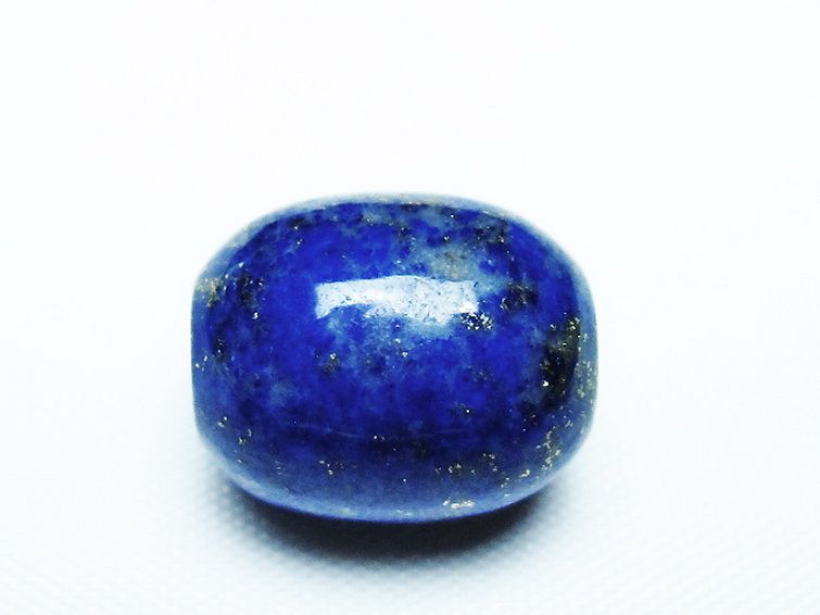 ラピスラズリ バレル型 ビーズ [t74-3733] 2枚目