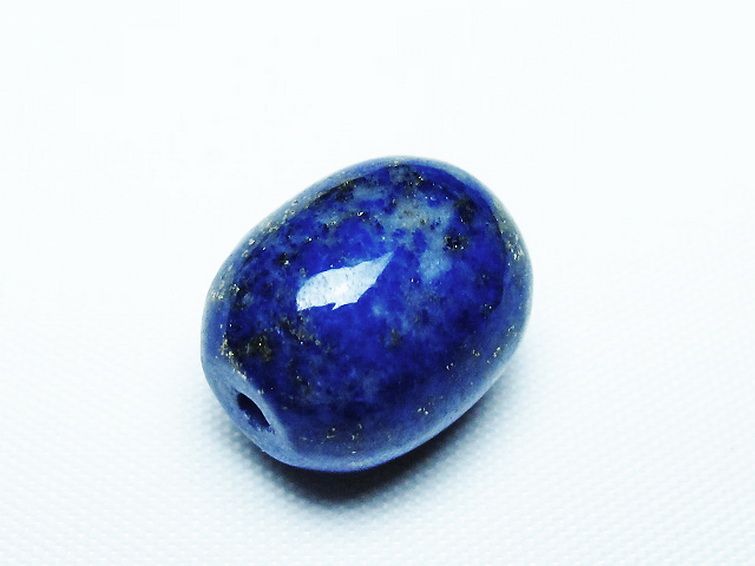 ラピスラズリ バレル型 ビーズ [t74-3733] 3枚目