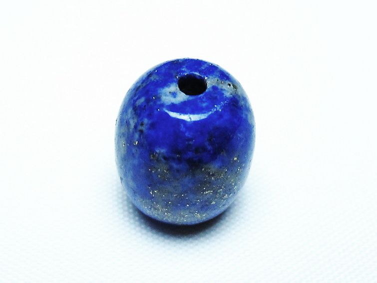 ラピスラズリ バレル型 ビーズ [t74-3738] 1枚目