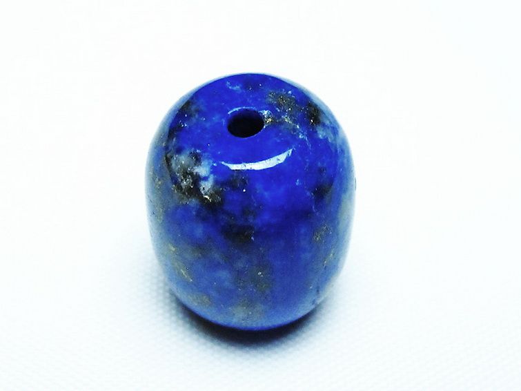 ラピスラズリ バレル型 ビーズ [t74-3824] 1枚目