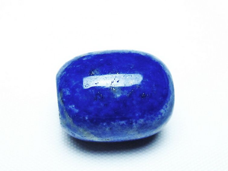 ラピスラズリ バレル型 ビーズ [t74-3826] 2枚目