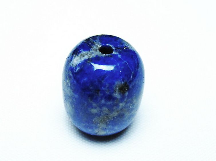 ラピスラズリ バレル型 ビーズ [t74-3828] 1枚目