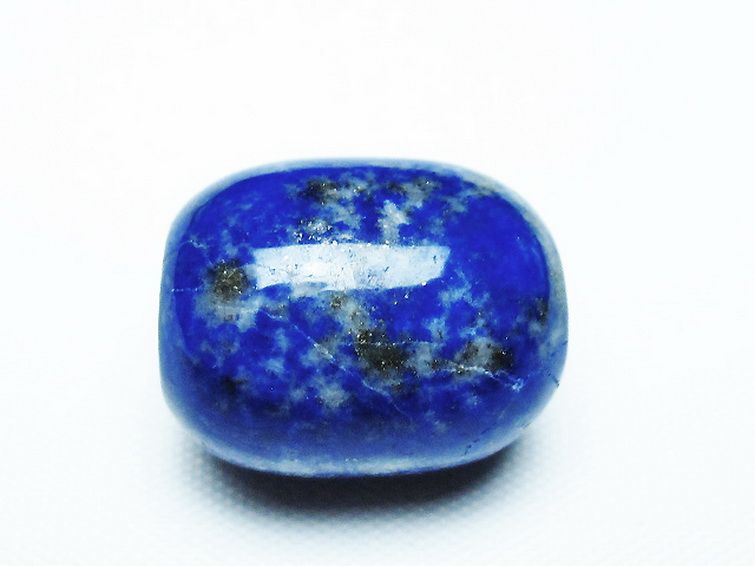 ラピスラズリ バレル型 ビーズ [t74-3828] 2枚目