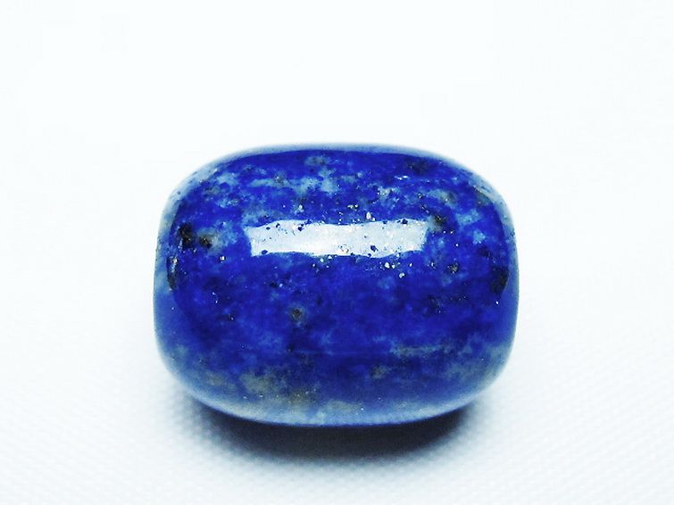 ラピスラズリ バレル型 ビーズ [t74-3844] 2枚目