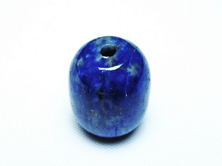 ラピスラズリ バレル型 ビーズ [t74-3848] 1枚目