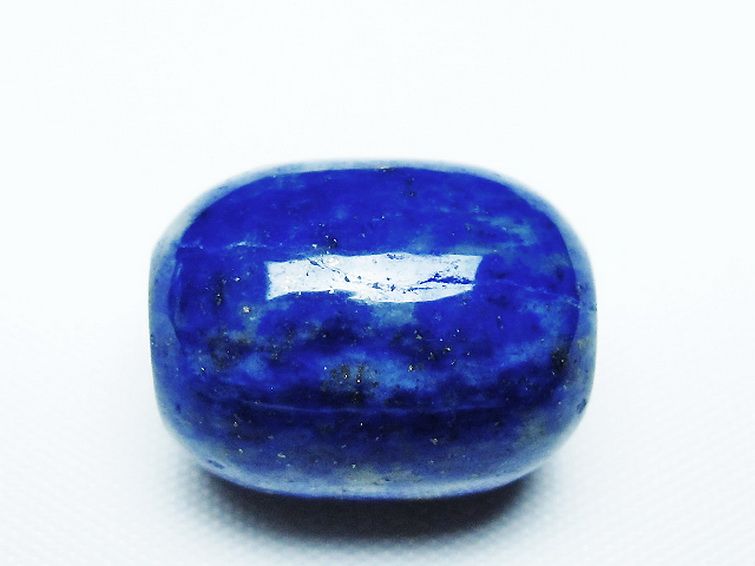 ラピスラズリ バレル型 ビーズ [t74-3848] 2枚目