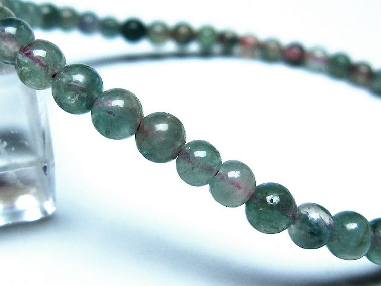 ミックスカラートルマリンブレスレット 4mm [t75-7338] 3枚目