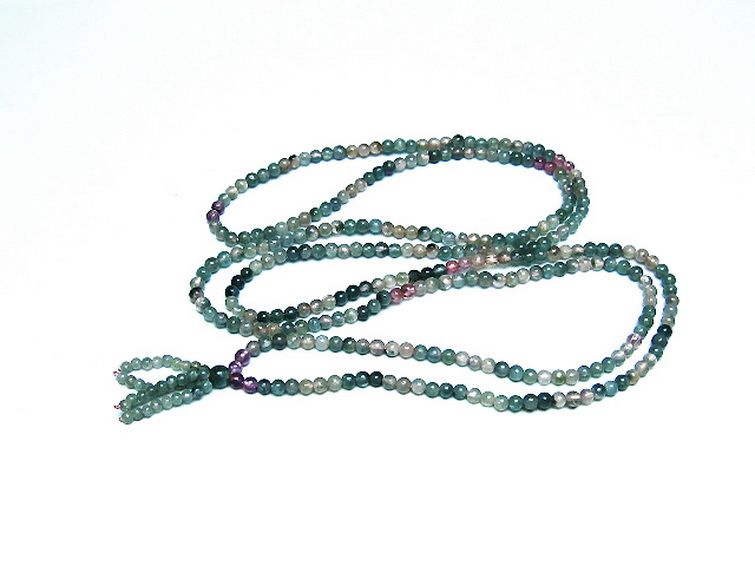 ミックスカラートルマリン ブレスレット 4mm [t75-7406] 3枚目