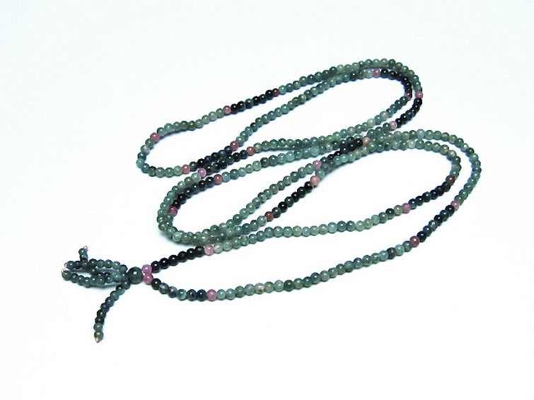 ミックスカラートルマリン ブレスレット 3mm [t75-7421] 3枚目