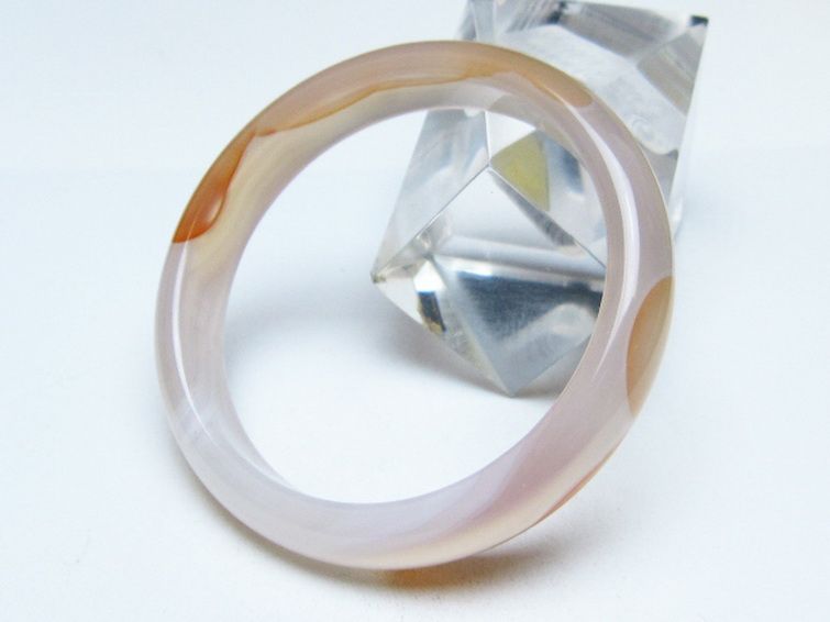 赤アゲート バングル 58mm [t752-1504] 3枚目
