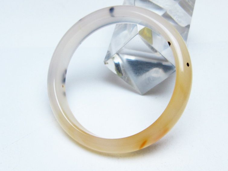 赤アゲート バングル 56mm [t752-1506] 3枚目