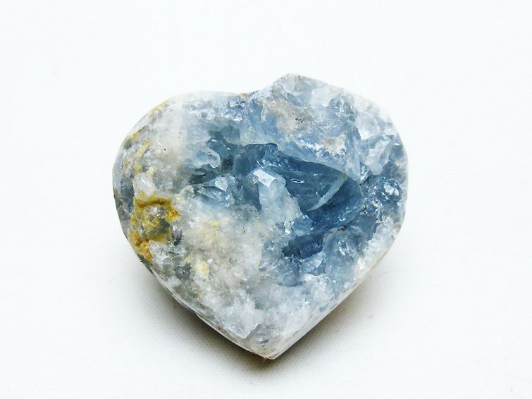 セレスタイト天青石原石[T756-5936] 1枚目