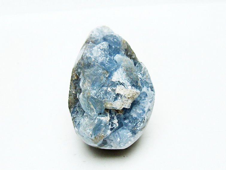 セレスタイト天青石原石[T756-6002] 1枚目