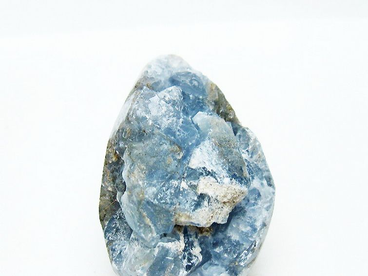 セレスタイト天青石原石[T756-6002] 2枚目