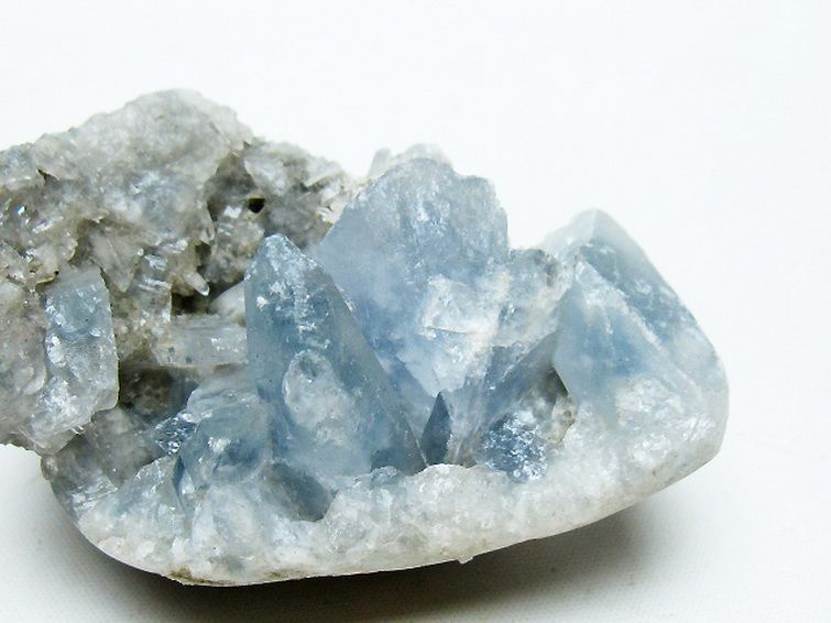 セレスタイト天青石原石[T756-6027] 3枚目