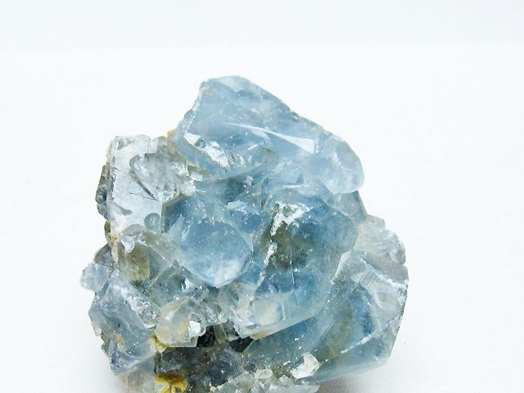 セレスタイト天青石原石[T756-6037] 2枚目