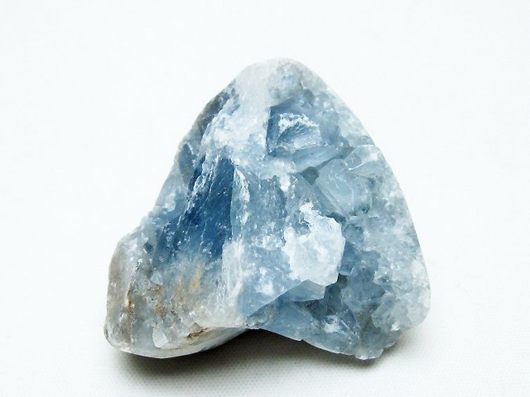 セレスタイト 天青石 ハートシェイプ 原石[T756-6192] 3枚目