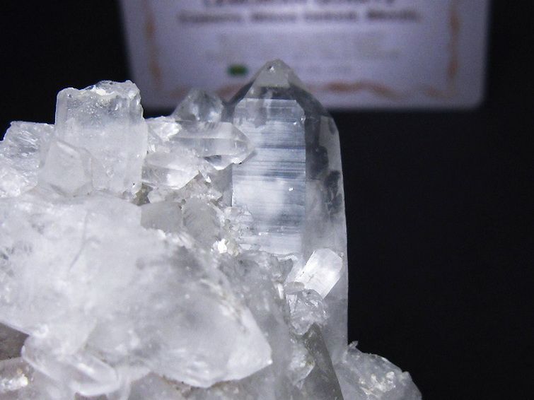 レムリアンシード 水晶 クラスター ミナスジェライス州コリント産 ※証明書付き[T759-1241] 2枚目