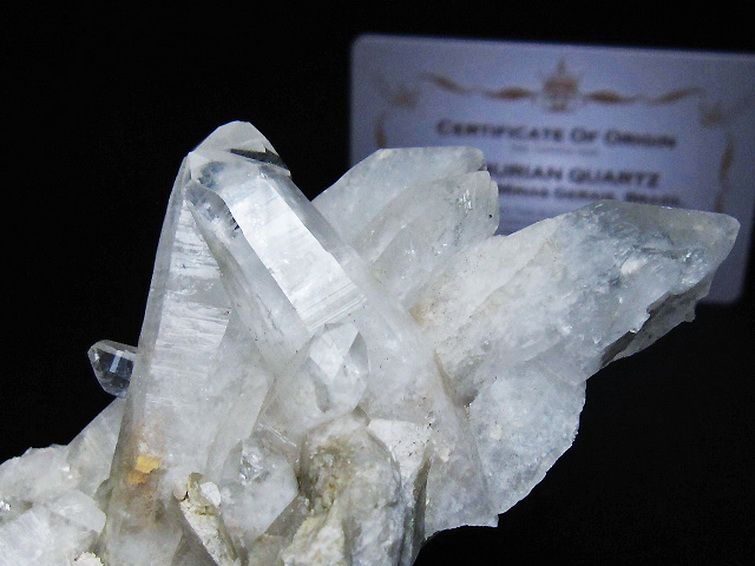 レムリアンシード 水晶 クラスター ミナスジェライス州コリント産 ※証明書付き[T759-1275] 2枚目