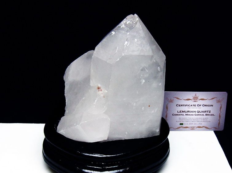 1Kgレムリアンシード水晶クラスター ミナスジェライス州コリント産 ※証明書付き[T760-3360] 1枚目