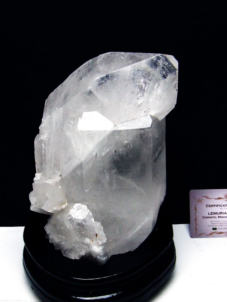 2.7Kgレムリアンシード水晶クラスター ミナスジェライス州コリント産 ※証明書付き[T760-3388] 1枚目