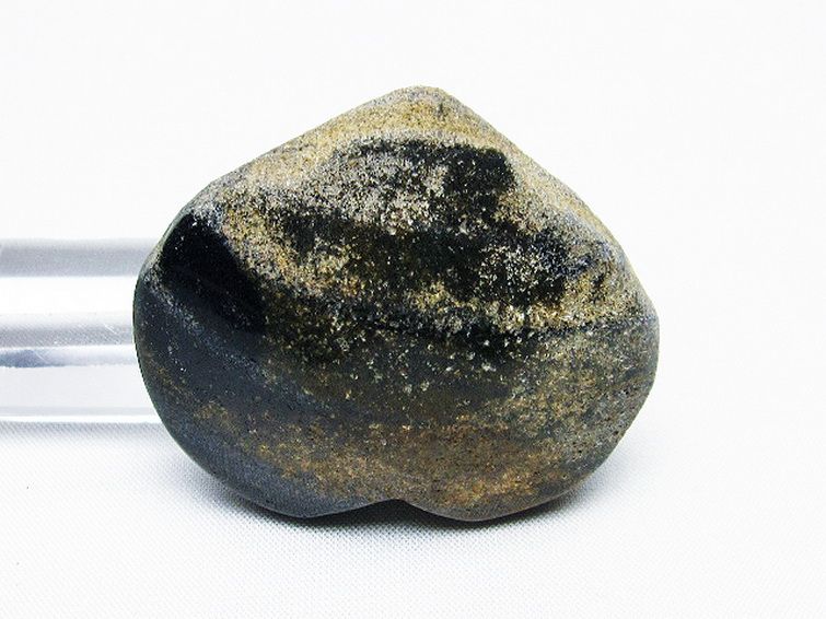 ルチルインアゲート ハート 置物[T763-3495] 3枚目