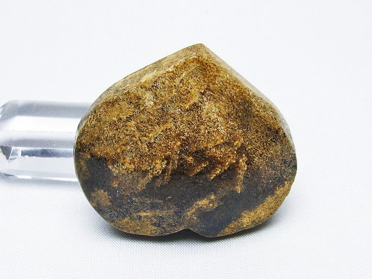 ルチルインアゲート ハート 置物[T763-3512] 3枚目