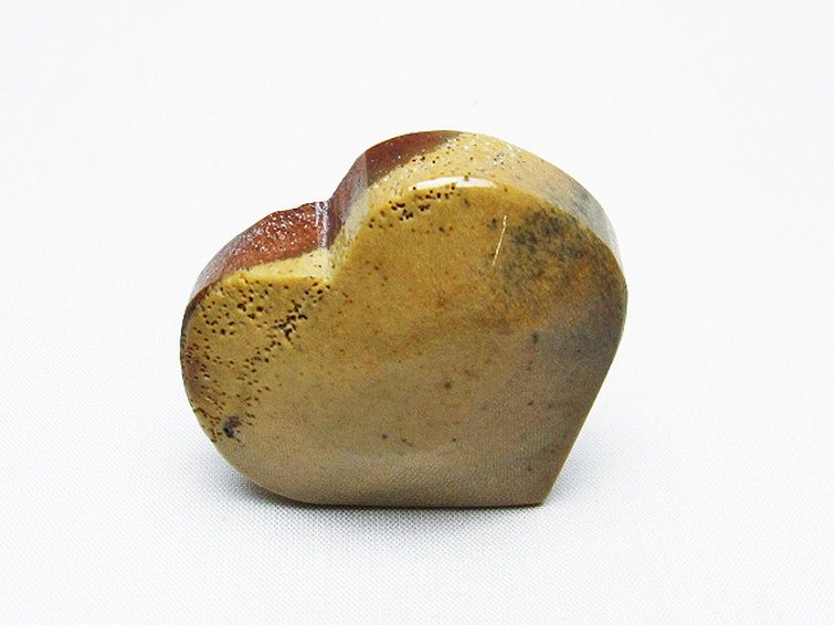 ルチルインアゲート ハート 置物[T763-3522] 1枚目