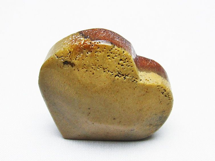 ルチルインアゲート ハート 置物[T763-3522] 2枚目