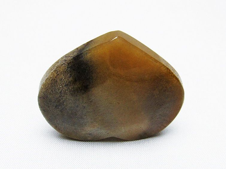 ルチルインアゲート ハート 置物[T763-3674] 3枚目