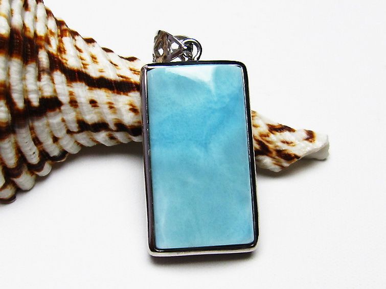 ラリマーペンダント[T8-8157] 2枚目