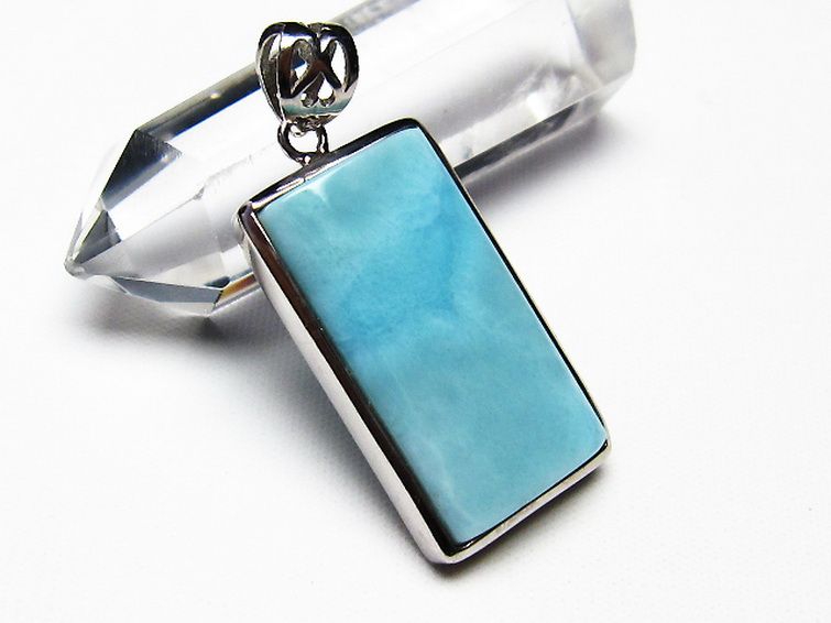 ラリマーペンダント[T8-8157] 3枚目