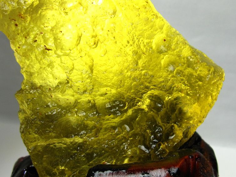 リビアングラス 原石 [t800-2093] 3枚目